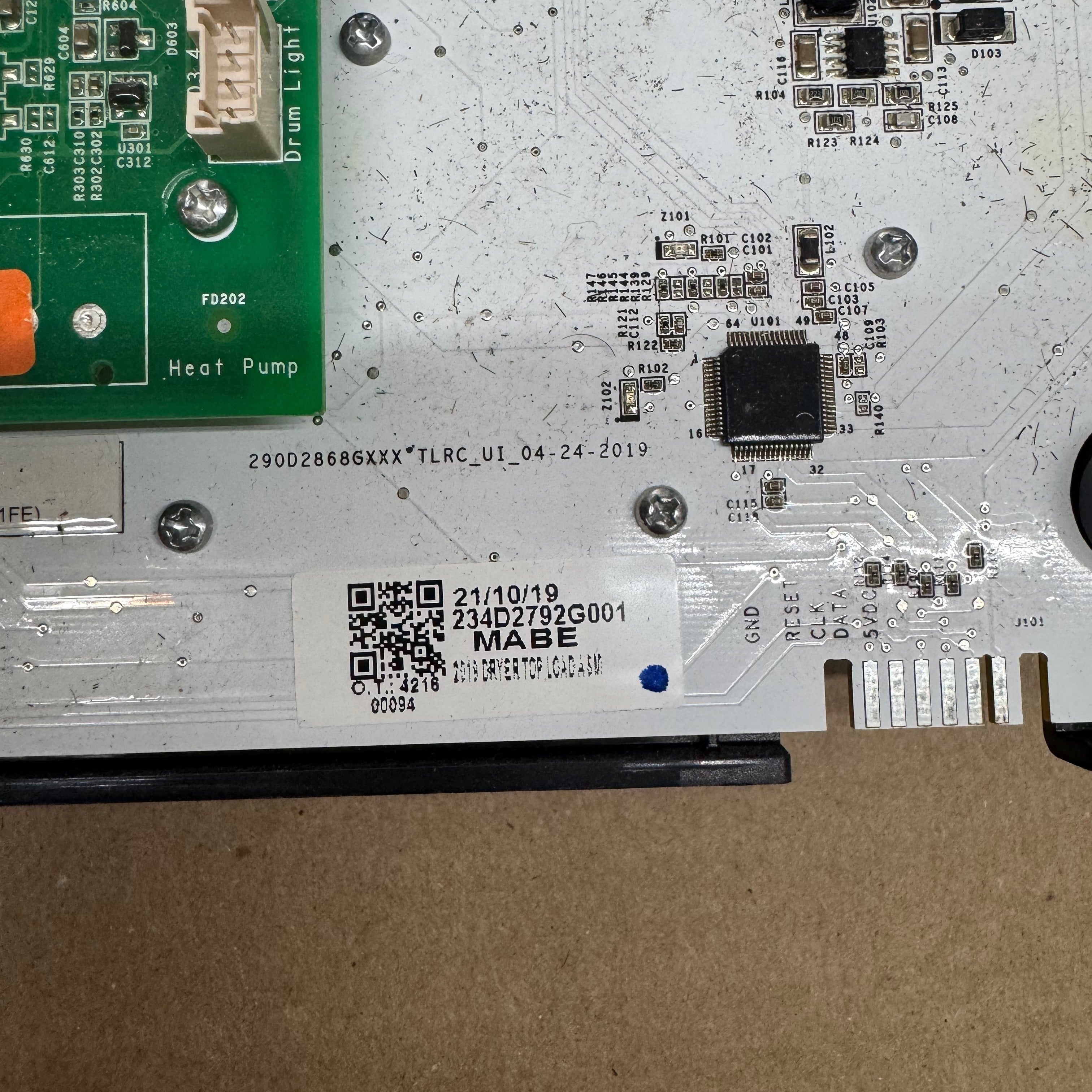 GE Washer Wifi Board WH22X33297 245D2228G001 GE Washer Wifi Board WH22X33297 245D2228G001